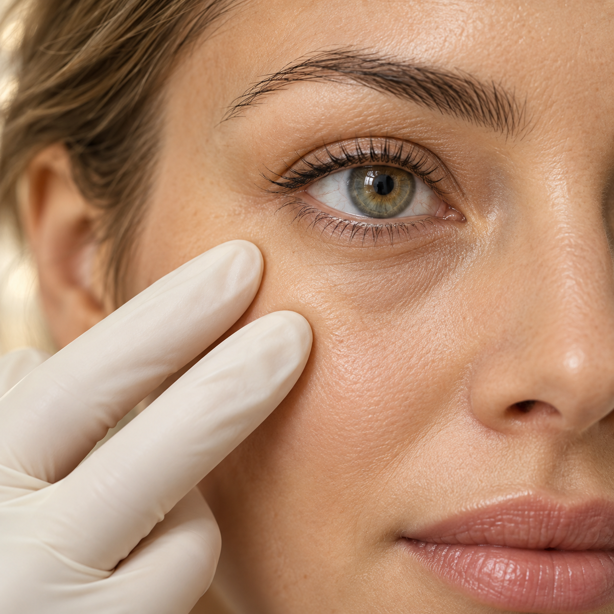 Under-eye area